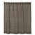 Burlap Black Check Shower Curtain