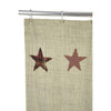 Abilene Star Shower Curtain - Primitive Star Quilt Shop - 3