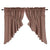 Canavar Ridge Scalloped Lined Prairie Swag Curtains