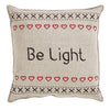 Merry Little Christmas Let Your Heart Pillows 12x12" - Set of 2 - Primitive Star Quilt Shop - 2