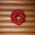 Burlap Red Wreath 20"