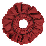 Burlap Red Wreath 15" - Primitive Star Quilt Shop - 2