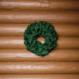 Burlap Green Wreath 20" - Primitive Star Quilt Shop - 3