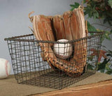 Wire Storage Basket - Primitive Star Quilt Shop - 3