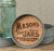 Mason Jar Logo Lid Coaster - Set of 4