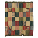 Tea Cabin Shower Curtain - Primitive Star Quilt Shop