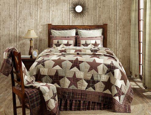 Abilene Star Quilt Bundle in 4 SIZES - Primitive Star Quilt Shop - 1