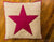 Jamestown Burgundy Quilted Pillow 16" Filled