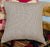 Black and Tan Fabric Euro Sham 26x26"