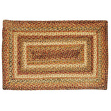 Harvest Rectangle Braided Rug 27x45" - Primitive Star Quilt Shop - 1