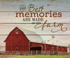 Memories Farm Pallet Art Wood Sign - 21x17.625" - Primitive Star Quilt Shop