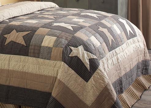 Primitive Star Quilt in 4 SIZES