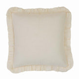 Abigail Ruffle Pillow 18" Down Filled - Primitive Star Quilt Shop - 2