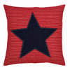 American Star Applique Pillow 18" Filled