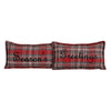 Anderson Season's Greetings Pillows 7x13" - Set of 2