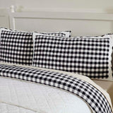 Annie Buffalo Check Black Quilt Bundle in 4 SIZES