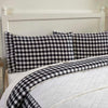 Annie Buffalo Check Black Pillow Case - Set of 2