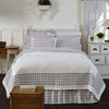 Annie Buffalo Check Grey Bed Skirt in 3 SIZES