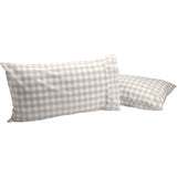 Annie Buffalo Check Grey Pillow Case - Set of 2