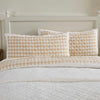 Annie Buffalo Check Tan Quilted King Sham 21x37"