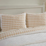 Annie Buffalo Check Tan Quilt Bundle in 4 SIZES