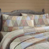 Ava Quilted King Sham 21x37"