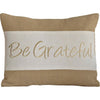 Be Grateful Pillow 14x18" Filled