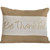 Be Thankful Pillow 14x18" Filled