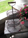 Three Tiered Wire Stand - Primitive Star Quilt Shop