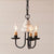 Bellview Americana Series Wooden Chandelier in 5 COLORS