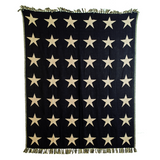 Black Star Woven Throw