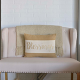 Blessings Pillow 14x18" Filled