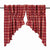 Braxton Scalloped Lined Prairie Swag Curtains