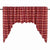 Braxton Scalloped Lined Swag Curtains