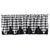 Buffalo Black Check Layered Lined Valance 72"