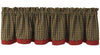 Cabin Layered Lined Valance - Primitive Star Quilt Shop - 1