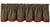 Cabin Layered Lined Valance 72"