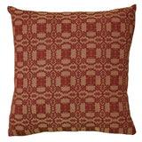 Campbell Wine Pillow 18" Down Filled - Primitive Star Quilt Shop