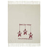 Candle Star Blessings Woven Throw