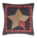 Arlington Quilted Pillow 16" Filled - Primitive Star Quilt Shop - 1