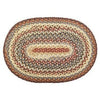 Biscotti Oval Cotton Braided Floor Runner 2'6"x6' - Primitive Star Quilt Shop - 1