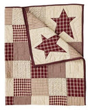 Cheston Primitive Star Quilted Throw - Primitive Star Quilt Shop - 4