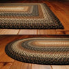 Cocoa Bean Rectangle Cotton Braided Floor Runner 2'6"x6' - Primitive Star Quilt Shop - 2