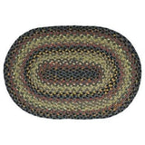 Enigma Oval Cotton Braided Rug 20x30" - Primitive Star Quilt Shop - 1