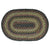 Enigma Oval Cotton Braided Rug 24x36"