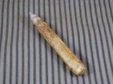 Grungy Battery Timer Taper Candle - Ivory 6" - Primitive Star Quilt Shop - 2