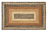 Kettle Grove Rectangle Braided Rug 24x36" - Primitive Star Quilt Shop