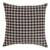 Navy Check Fabric Pillow 16" Filled