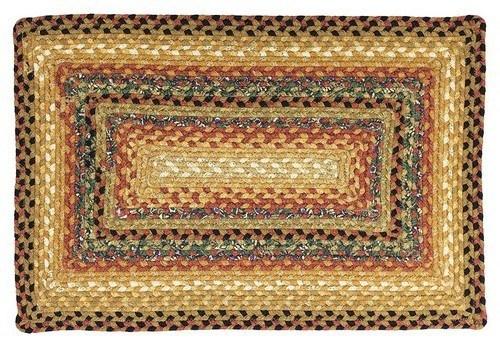 Peppercorn Rectangle Cotton Braided Floor Runner 2'6"x6' - Primitive Star Quilt Shop - 1