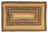 Peppercorn Rectangle Cotton Braided Floor Runner 2'6"x9' - Primitive Star Quilt Shop - 1